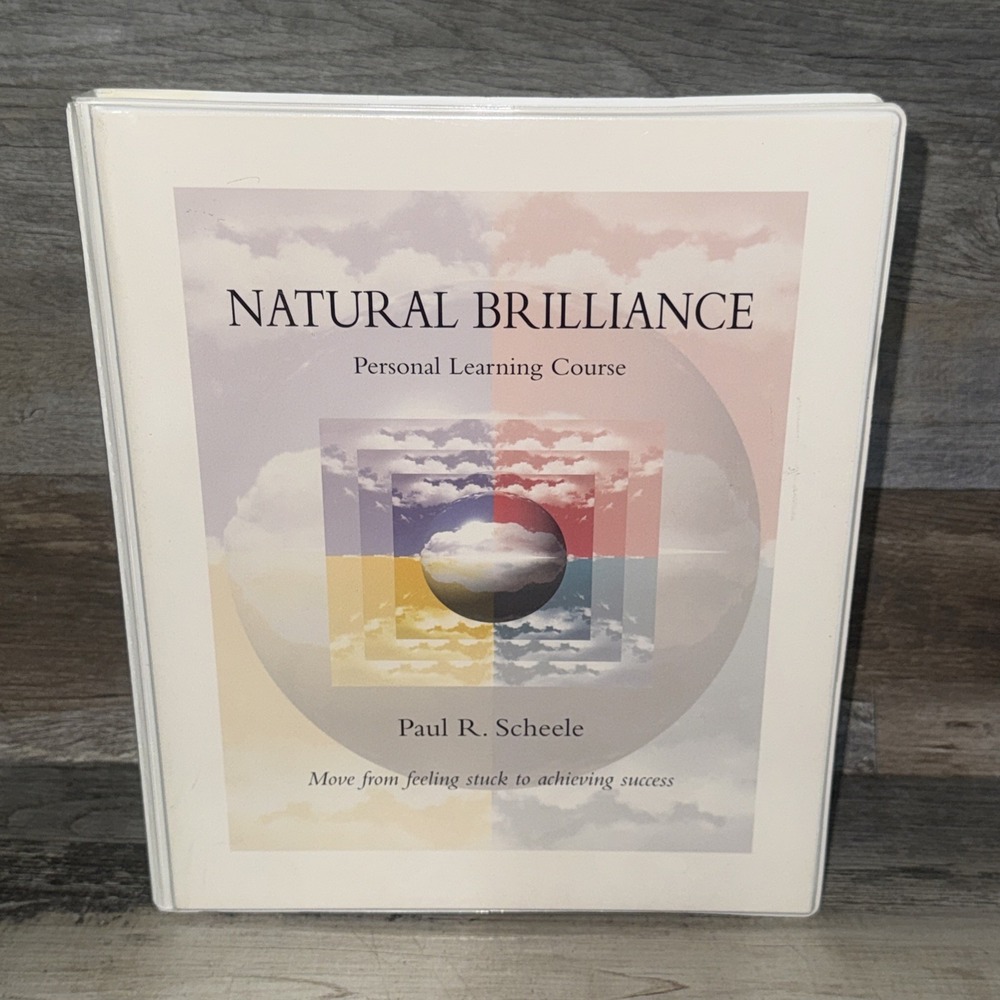 Paul R. Scheele M.A. Natural Brilliance Cassette 1996 Learning Strategies Corp.